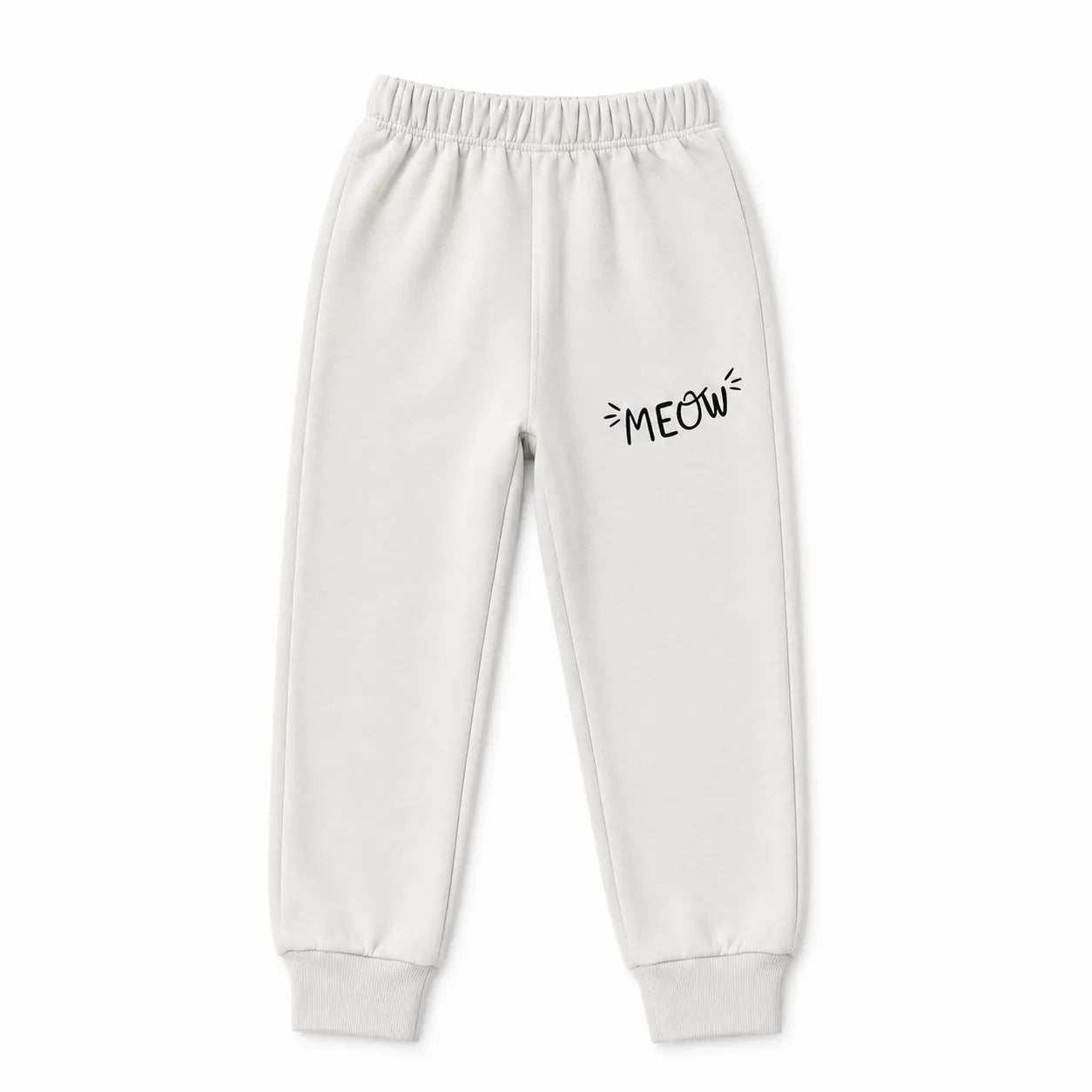 Girls Off White Cat Winter Coord Set (2 Piece) - Size 1 - 12 Years