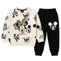 Girls Off White Minnie Mouse Winter Coord Set (2 Piece) - Size 1 - 12 Years
