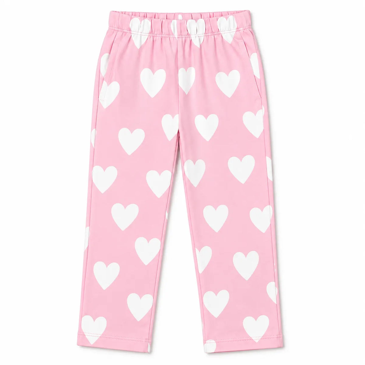 Girls Pink Cute Cat Summer Coord Set (2 Piece) - Size 1 - 12 Years