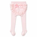 Girls Pink Floral Cotton Leggy (Size 1-5 Years)