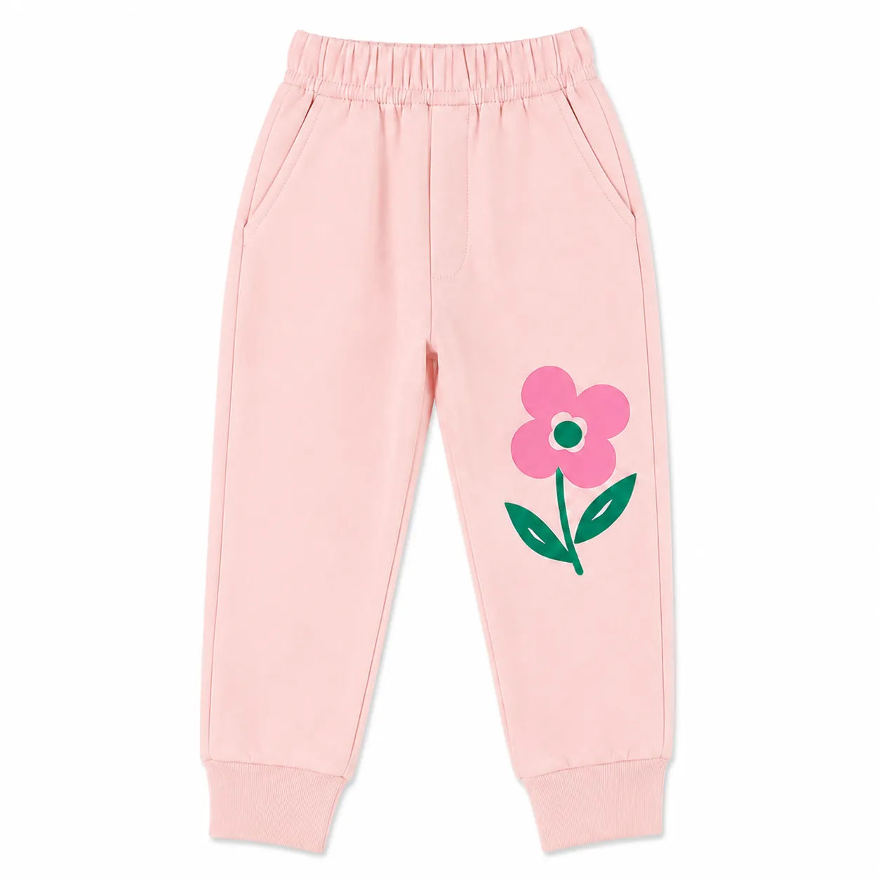Girls Pink Floral Winter Coord Set (2 Piece) - Size 1 - 12 Years