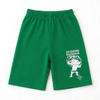 Green boys' summer coord set with dinosaur Disney print from lilcubspk, featuring a comfortable matching top and shorts for ages 1-12.