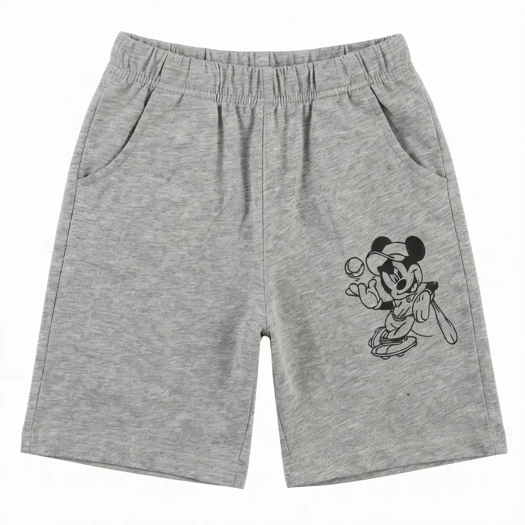 Grey Mickey & Dodgers Outfit - Summer Coord Set 2 Piece - Jersey Cotton Fabric -  Grey Kids Outfits - Boys Coord Set - Boys Favourite Mickey Cartoon Character Coord Set - Summer Wear for Kids - Affordable Clothing Brand in Pakistan - Kidswear Brand Pakistan - Lil' Cubs