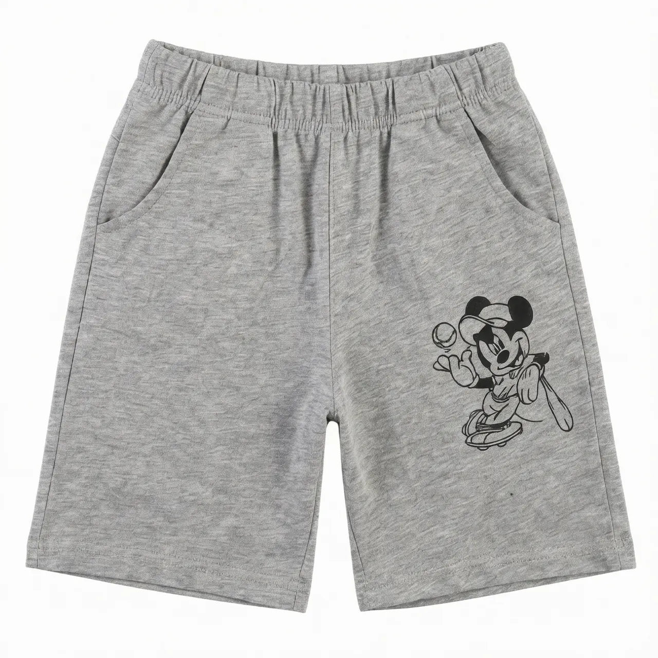 Grey Mickey & Dodgers Outfit - Summer Coord Set 2 Piece - Jersey Cotton Fabric -  Grey Kids Outfits - Boys Coord Set - Boys Favourite Mickey Cartoon Character Coord Set - Summer Wear for Kids - Affordable Clothing Brand in Pakistan - Kidswear Brand Pakistan - Lil' Cubs