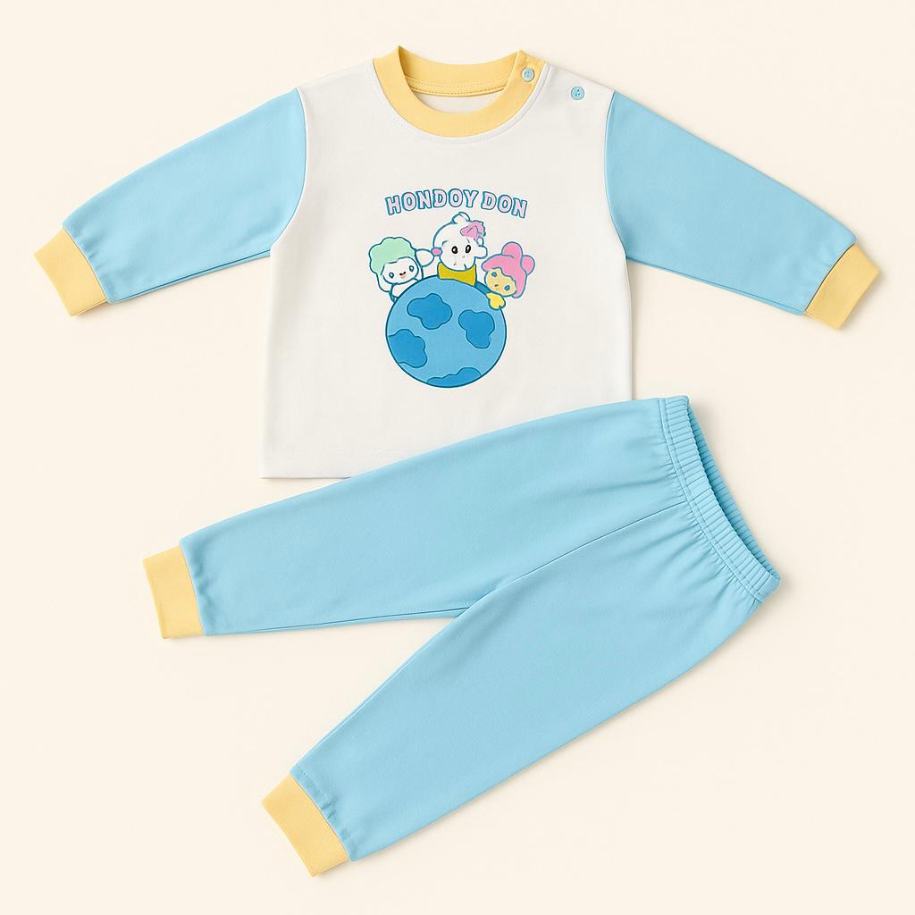 Hondoy Don Imported Baby Suit – Unisex Autumn Set (6 Months to 2 Years)