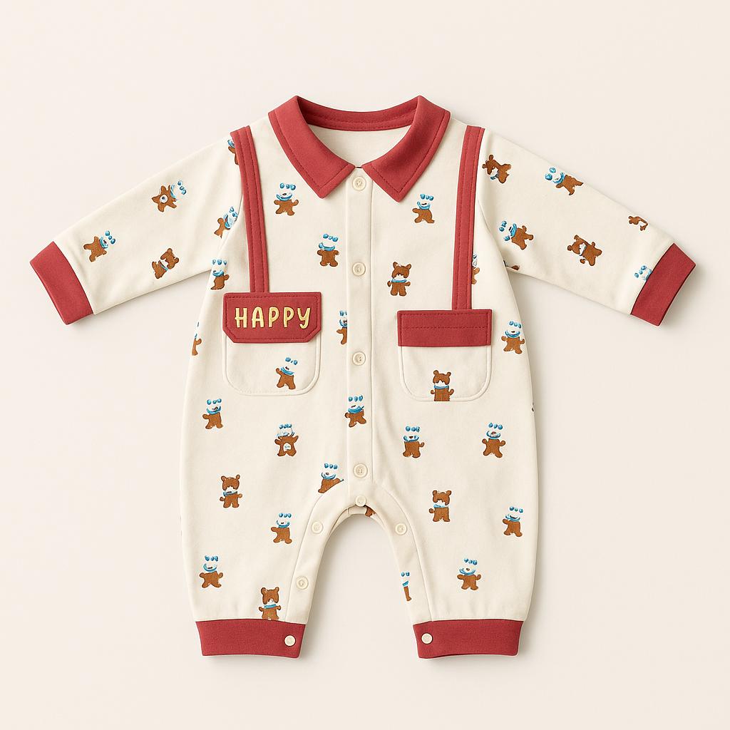 Happy Bear Romper
