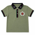 Imported Boys Sea Green H Polo T-Shirt (1 - 5 Years)