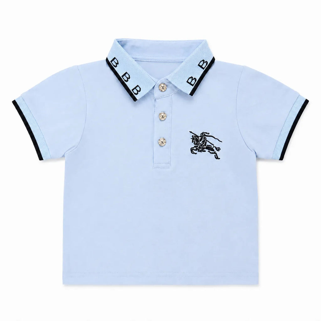 Imported Boys Sky Blue Polo T-Shirt (1 - 5 Years)