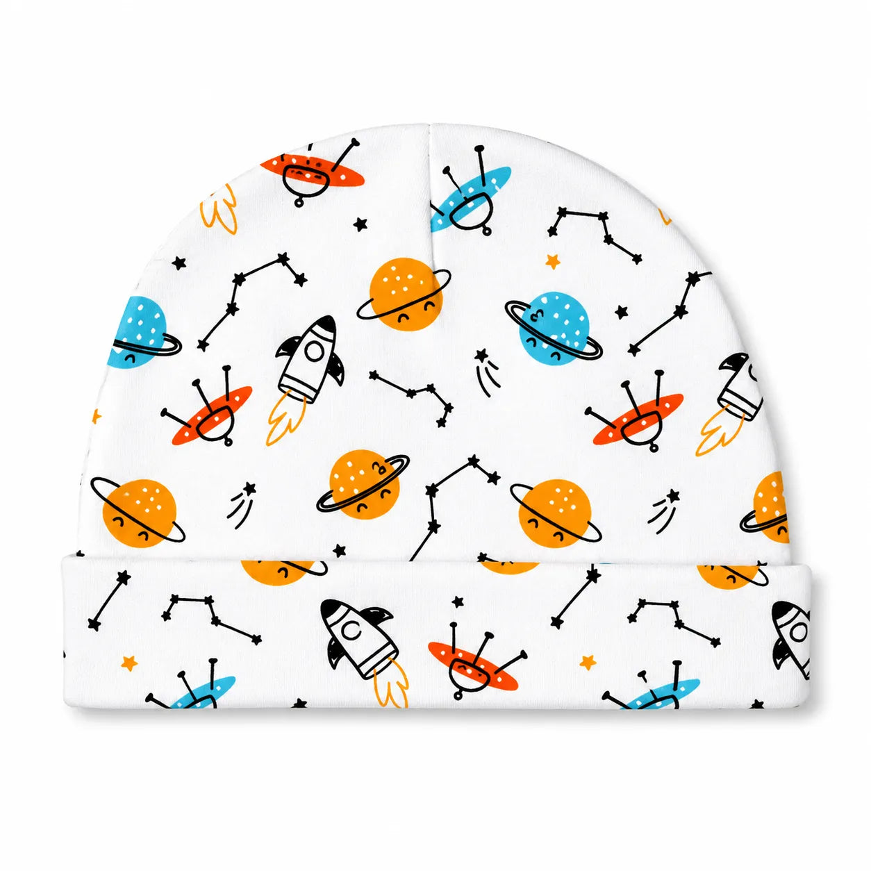 Summer Cotton Baby Caps for Newborns