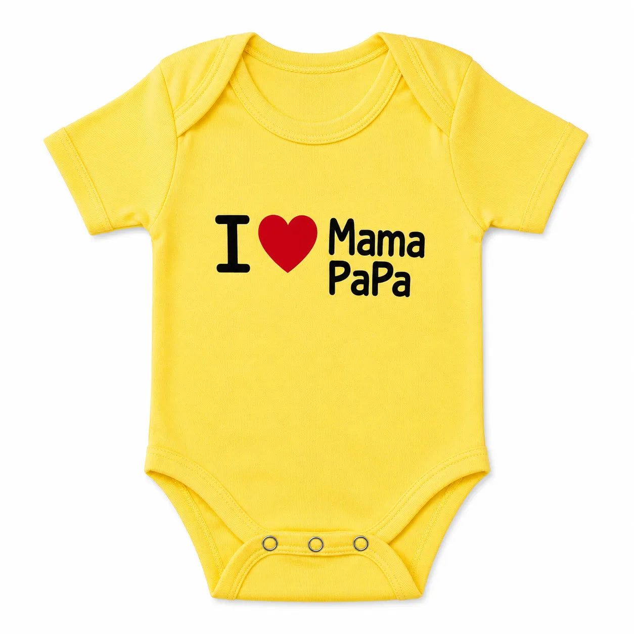 Pack of 3 Half Sleeve Baby Body Suits Cotton Multi Color Set (Yellow, Green, Blue)