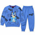 Kids Blue Bluey Winter Coord Set (2 Piece) - Size 1 - 12 Years