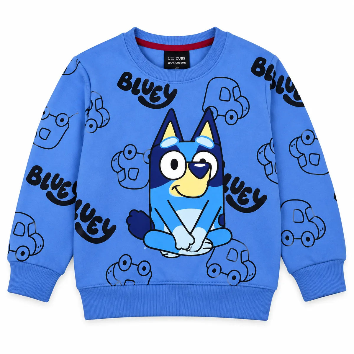 Kids Blue Bluey Winter Coord Set (2 Piece) - Size 1 - 12 Years