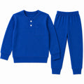 Kids Winter Different Colors Rib Suiting (2 Piece) - Size 2 - 7 Years