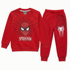 Kids Red Spiderman Winter Coord Set (2 Piece) - Size 1 - 12 Years