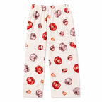 Kids white vegetable-themed cotton summer night suit for ages 1 to 4 by Lil' Cubs, featuring comfortable, breathable fabric.
