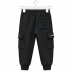 Kids Winter Fleece Cargo Trouser – 5 Colors (Size 9 Months - 5 Years)