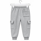 Kids Winter Fleece Cargo Trouser – 5 Colors (Size 9 Months - 5 Years)