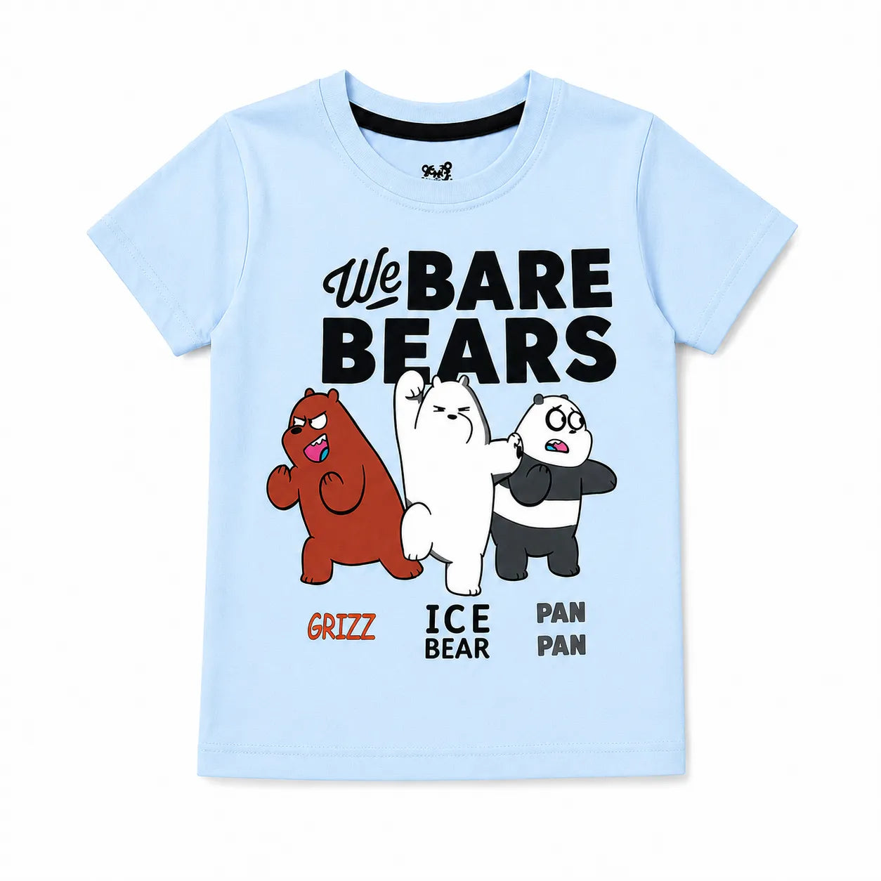 Boys Light Blue Bare Bear Summer Coord Set (1 - 12 Years)