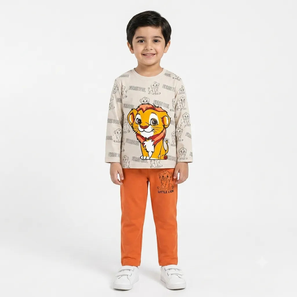 Little Lion Summer Coord Set (2-Piece)