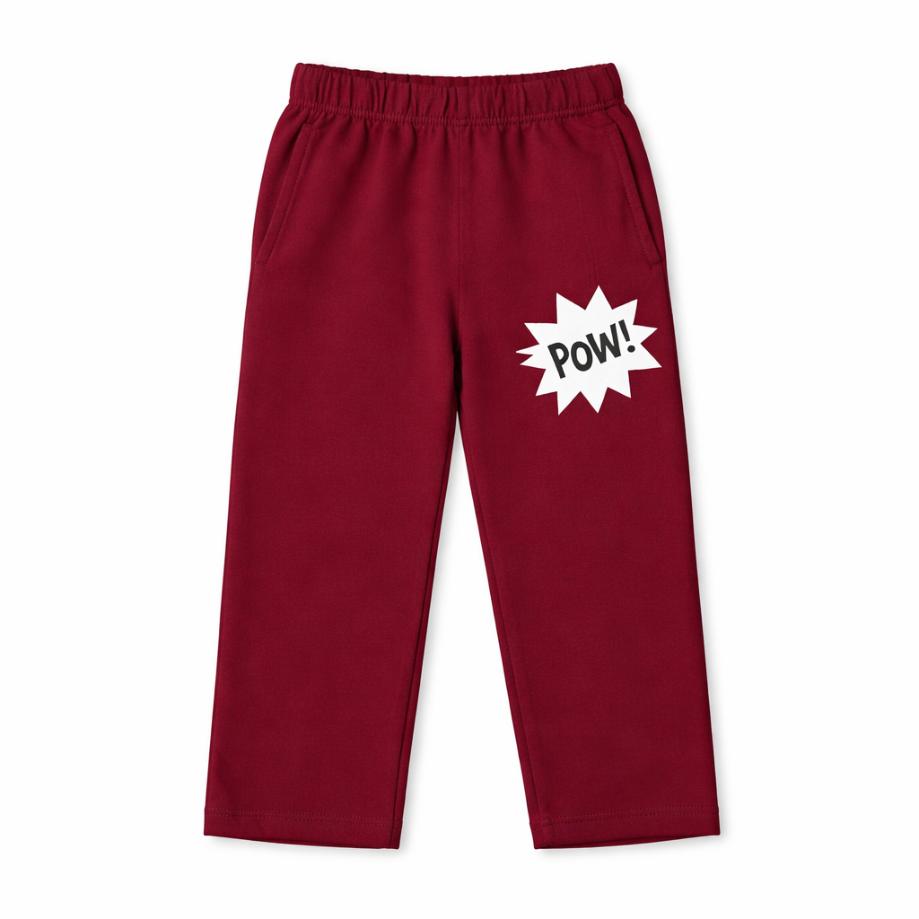 Maroon Powerpuff Summer Coord Set - Jersey Cotton Fabric - Affordable Summer Outfits - Kidswear Brand in Pakistan - Stylish Design in Summer Outfits - Trendy Summer Articles - Lil' Cubs