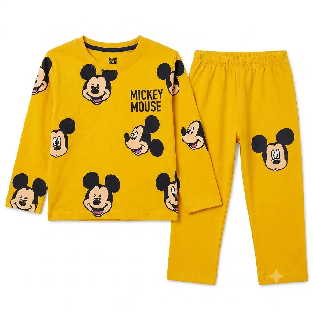 Mickey Mouse Summer Coord Set (2-Piece)