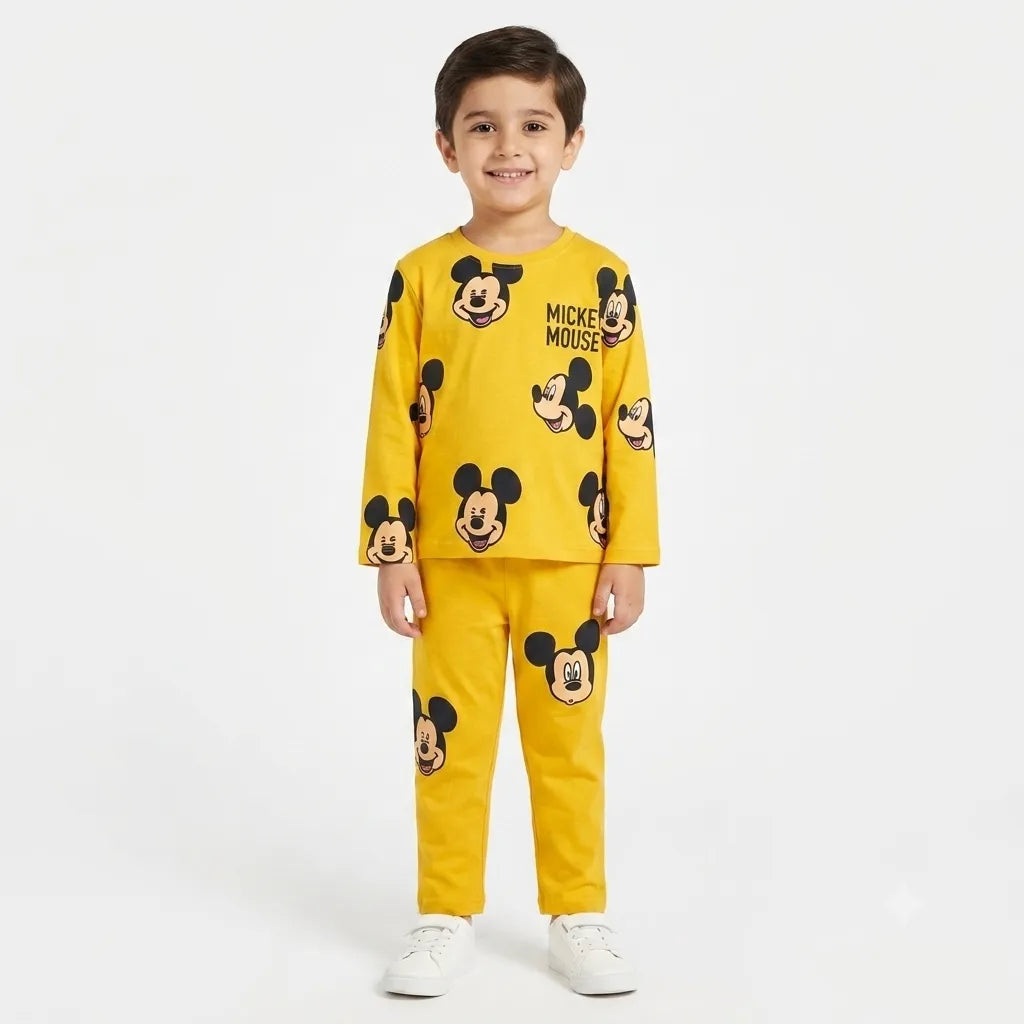 Mickey Mouse Summer Coord Set (2-Piece)