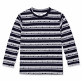 Navy Blue Long Sleeves with White Puma Print T-Shirt - Cotton Fabric - Affordable Summer Outfits - Kidswear Brand in Pakistan - Trendy Summer Articles - Lil' Cubs