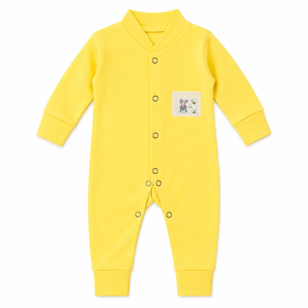 Pack of 3 Baby Romper Set White, Off White & Yellow (0 - 24 Months)
