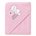 Newborn Hooded Towel 27x27 Inch (Pink “Little Princess”)