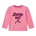 Pink Barbie Print Full Sleeve Cotton T-Shirt for Girls – 1 to 12 Years