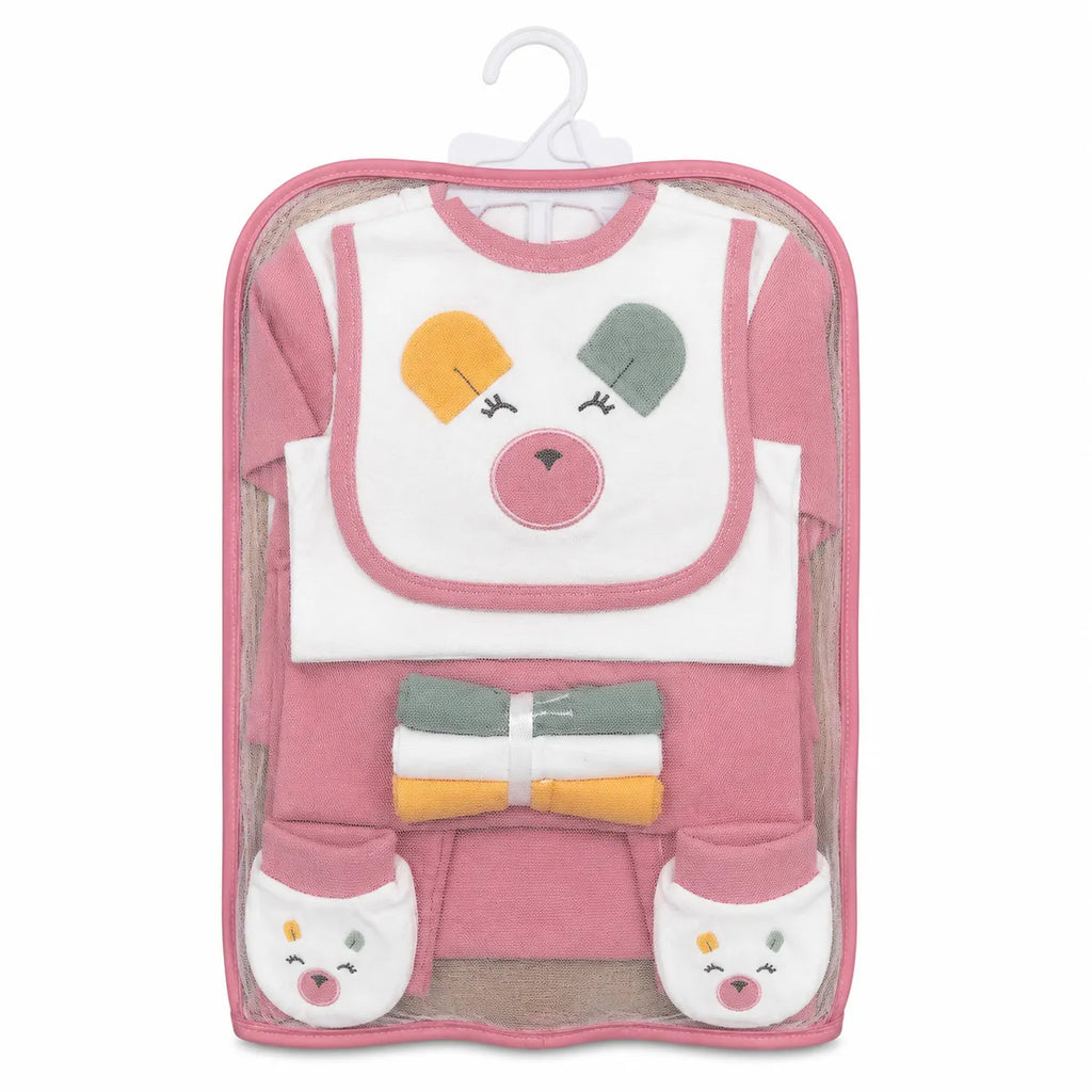 Pink Teddy Bear Starter Set (11 Piece)