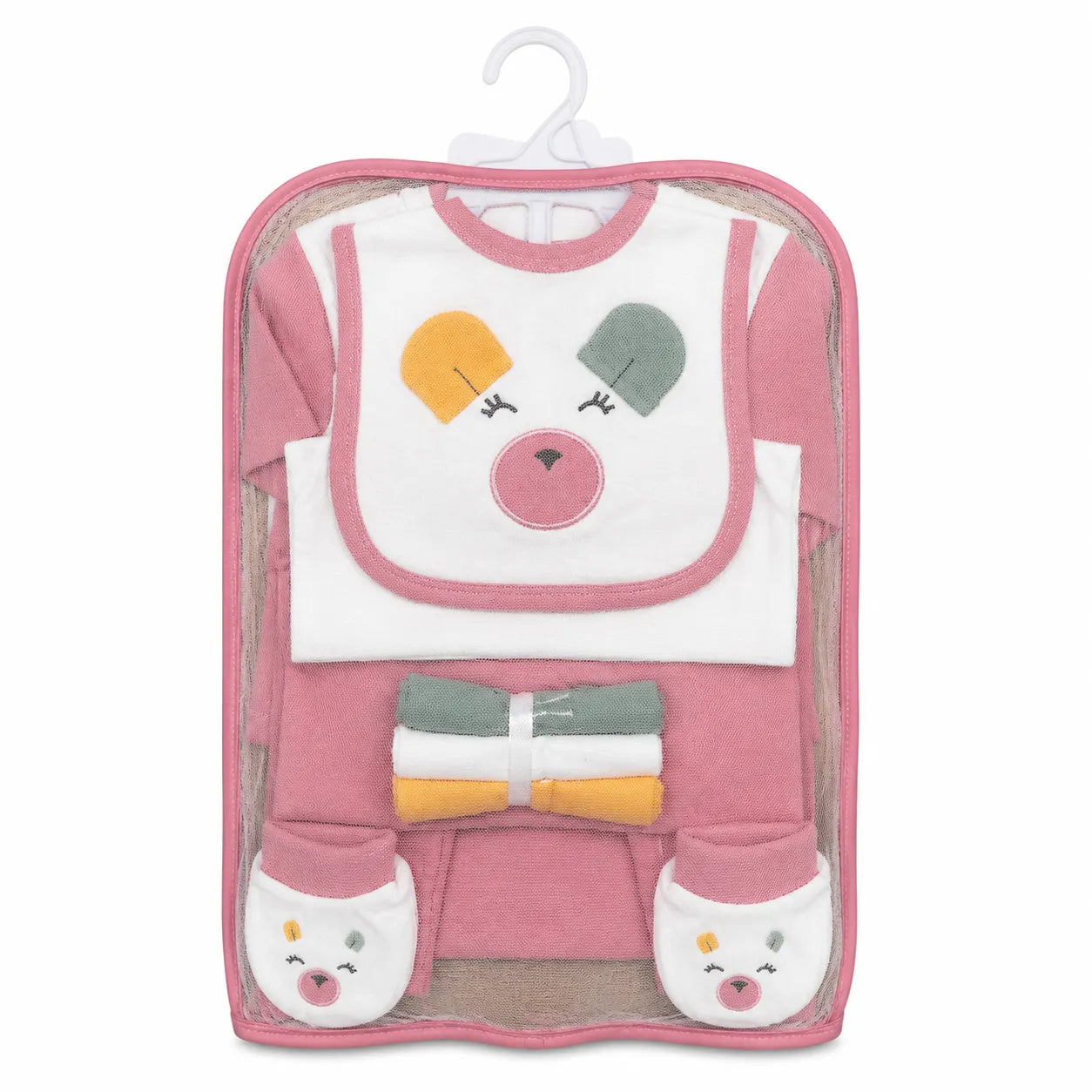 Pink Teddy Bear Starter Set (11 Piece)