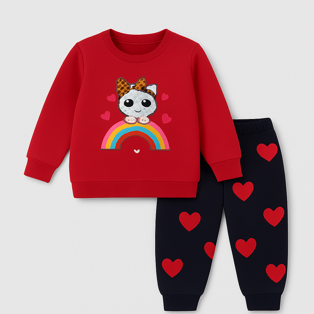 Rainbow Kitty Tracksuit 