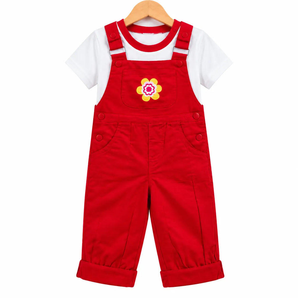Red & Grey Dangri Style Mid Season Suiting Set – 3 Piece