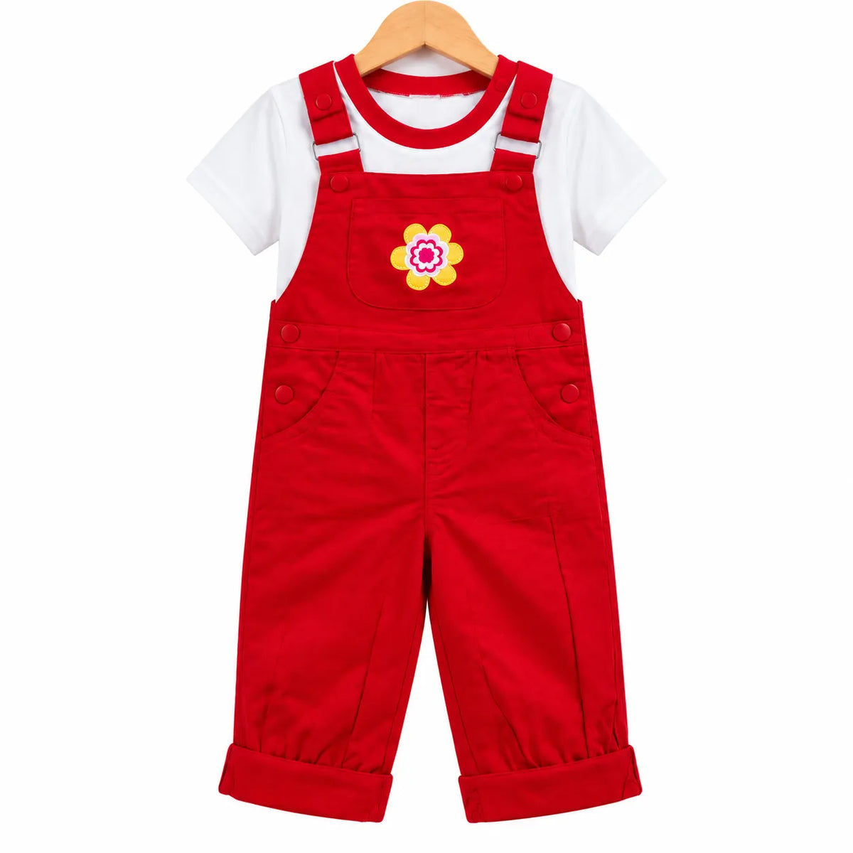 Red & Grey Dangri Style Mid Season Suiting Set – 3 Piece