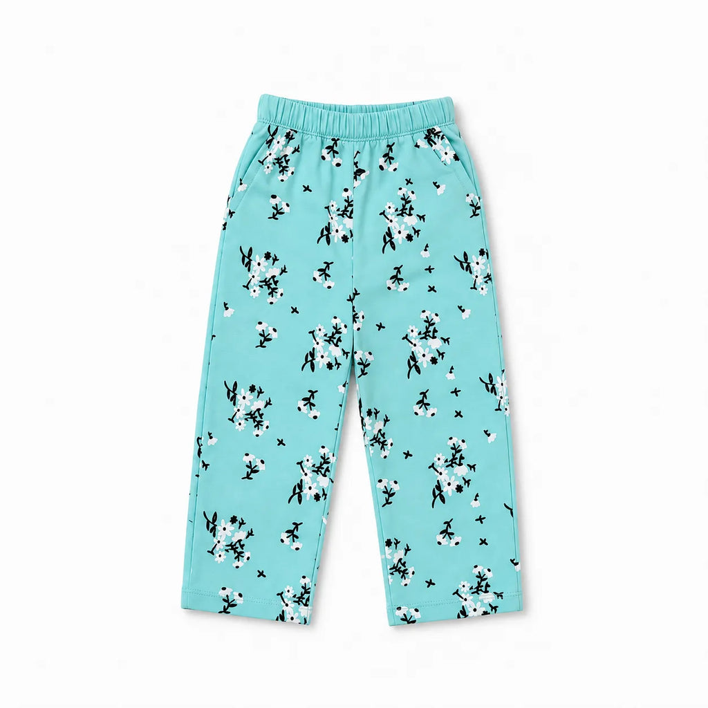 Sea Green Bambi Outfit - Summer Coord Set 2 Piece - Jersey Cotton Fabric - Sea Green Kids Outfits - Girls Coord Set - Girls Favourite Cartoon Character Coord Set - Summer Wear for Kids - Affordable Clothing Brand in Pakistan - Kidswear Brand Pakistan - Lil' Cubs