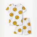 Smiley Face Summer Coord Set (2-Piece) - Lil' Cubs