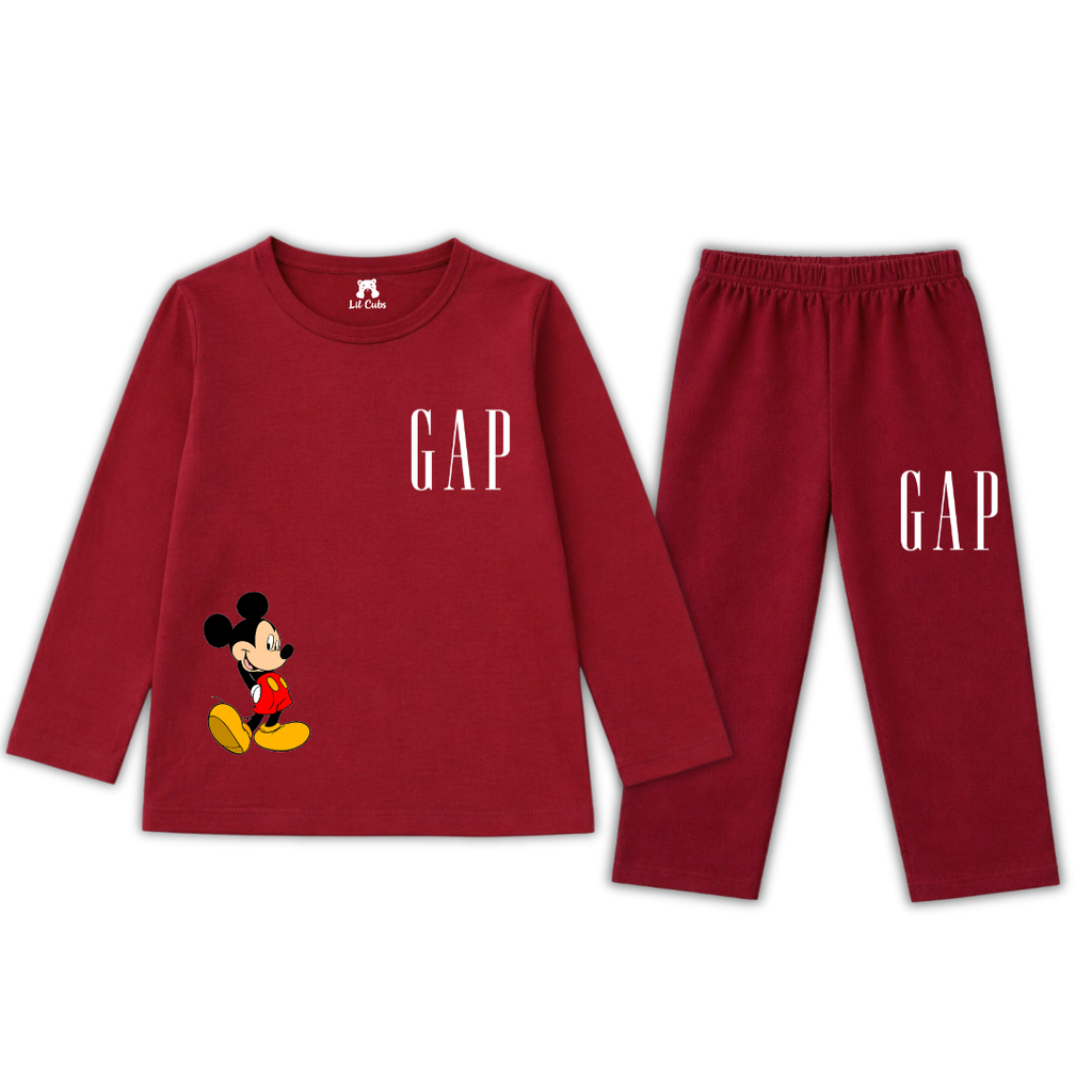 Gap Maroon Summer Coord Set (2-Piece)