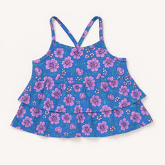 Imported Floral Crop Top for Girls – Premium Cotton (1 Year Size)