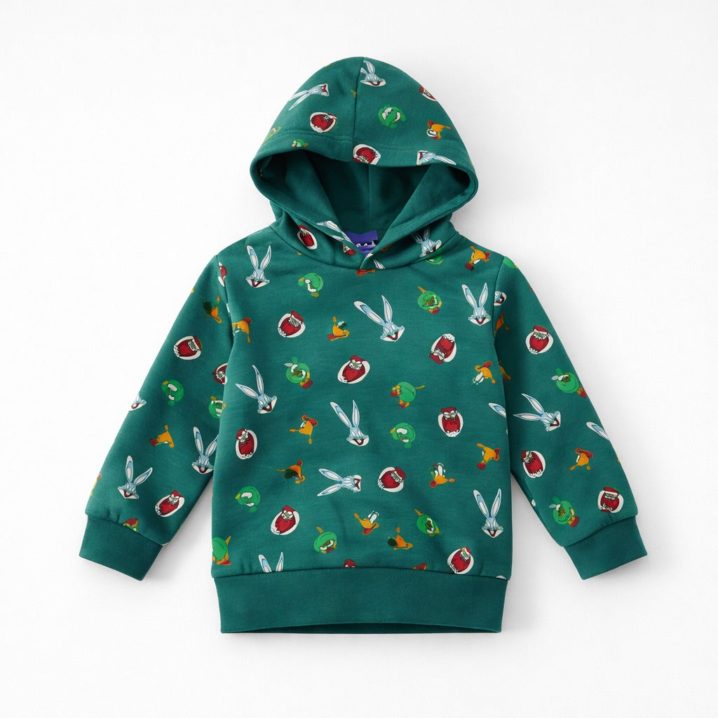 Green Fleece Hoodie