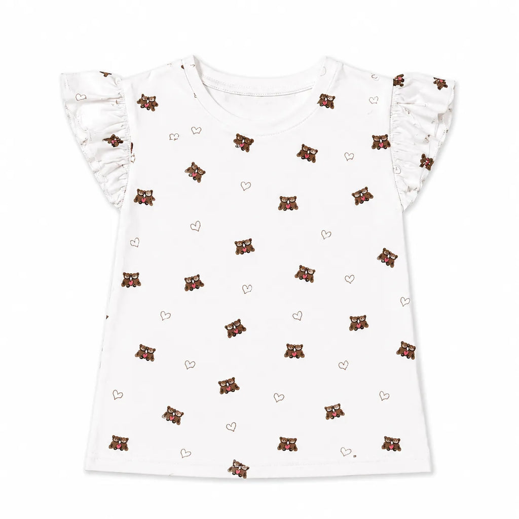Girls White Crown Summer Coord Set (2-Piece) Age 12 Months - 12 Years