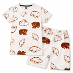 White Polar Panda Summer Coord Set - Jersey Cotton Fabric - Affordable Summer Outfits - Kidswear Brand in Pakistan - Stylish Design in Summer Outfits - Trendy Summer Articles - Lil' Cubs