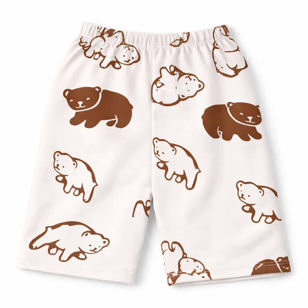 White Polar Panda Summer Coord Set - Jersey Cotton Fabric - Affordable Summer Outfits - Kidswear Brand in Pakistan - Stylish Design in Summer Outfits - Trendy Summer Articles - Lil' Cubs