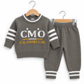 Winter Imported Suiting Grey CMO Print (Size 0 - 18 Months)