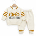Winter Imported Suiting Off White CMO Print (Size 0 - 18 Months)