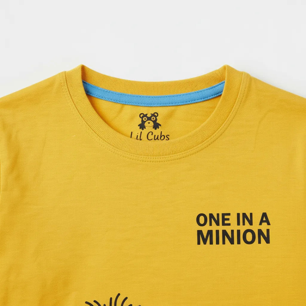 Sunny Minion Yellow Summer Coord Set (2-Piece)