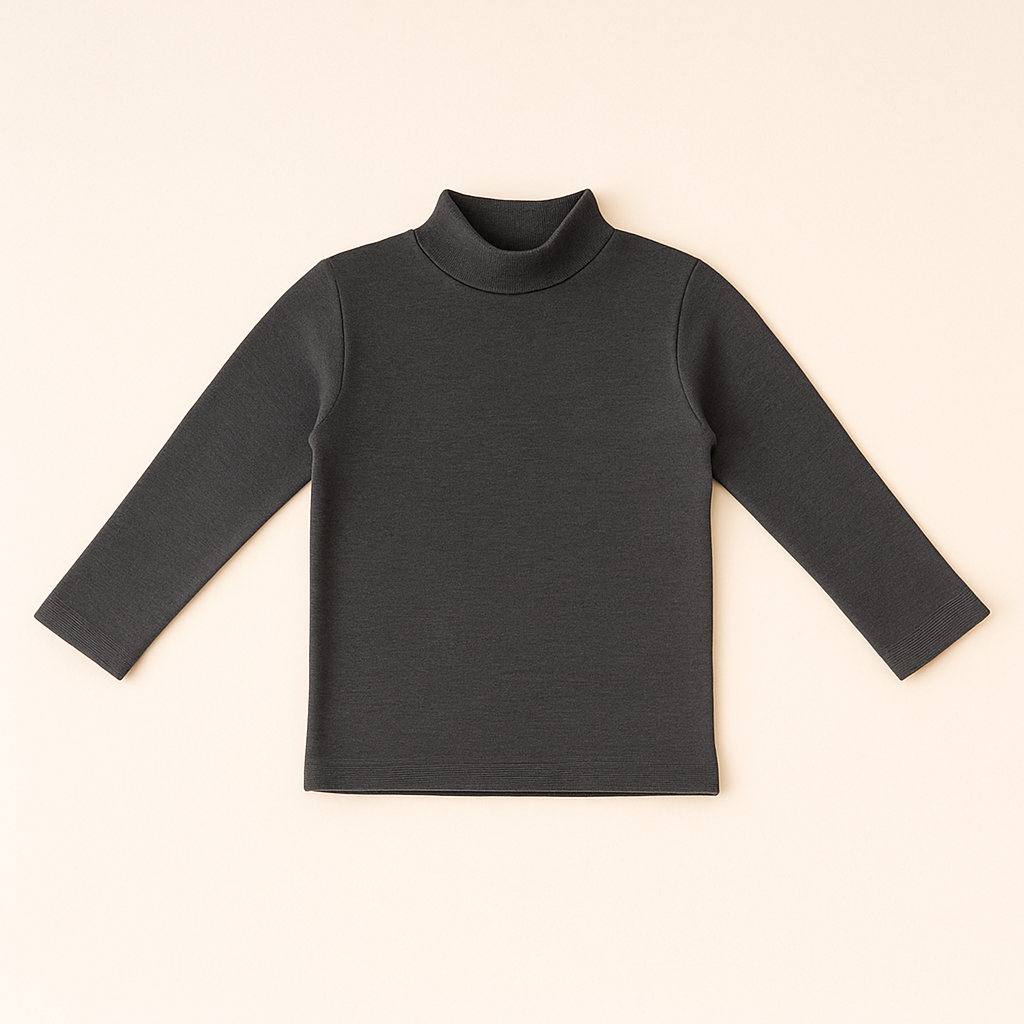 Kids Premium Mockneck – Cozy Everyday Essential (Multiple Colors)