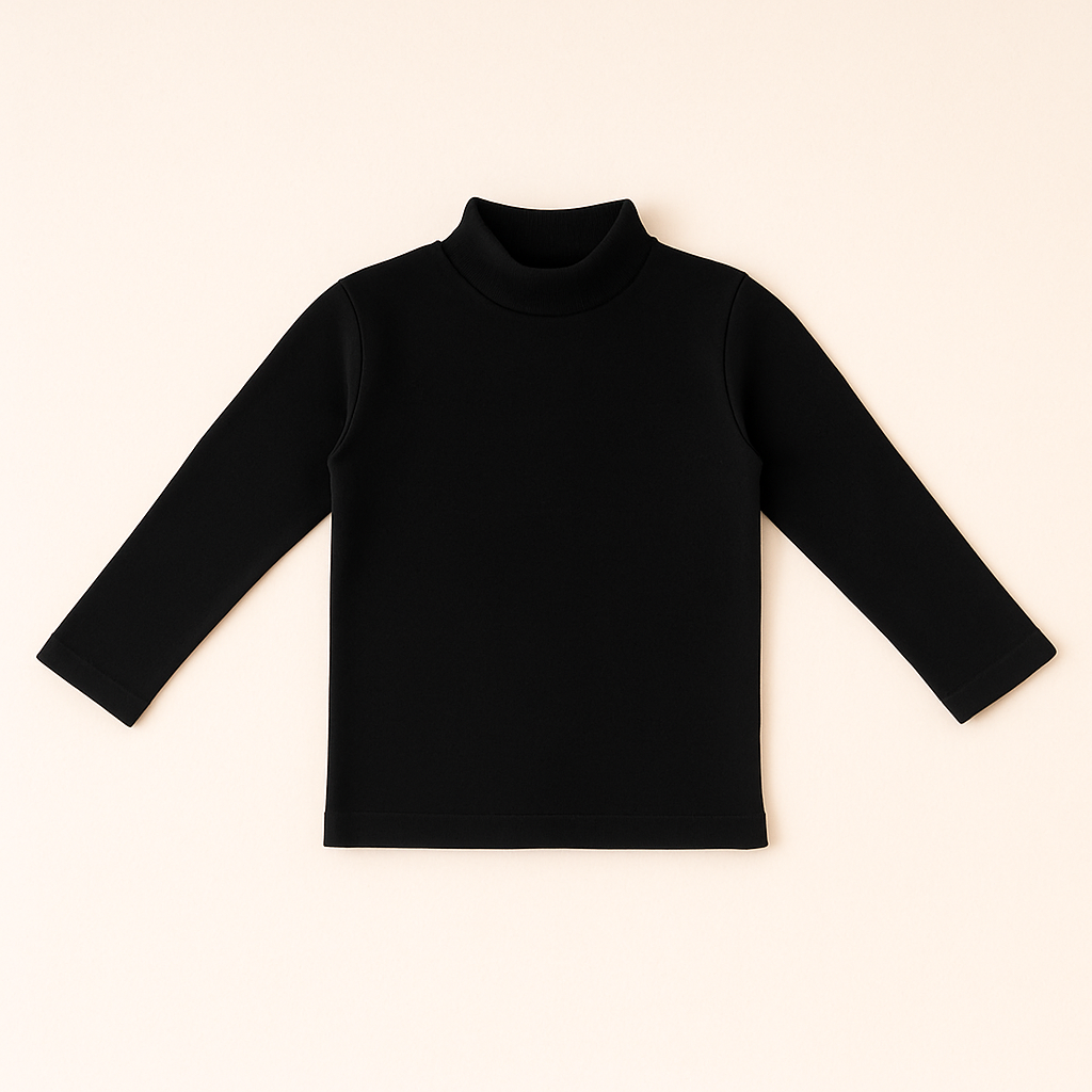 Kids Premium Mockneck – Cozy Everyday Essential (Multiple Colors)