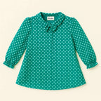 Polka Dot Princess Chiffon Top – Adorable Style for Your Little One! Signature Collection