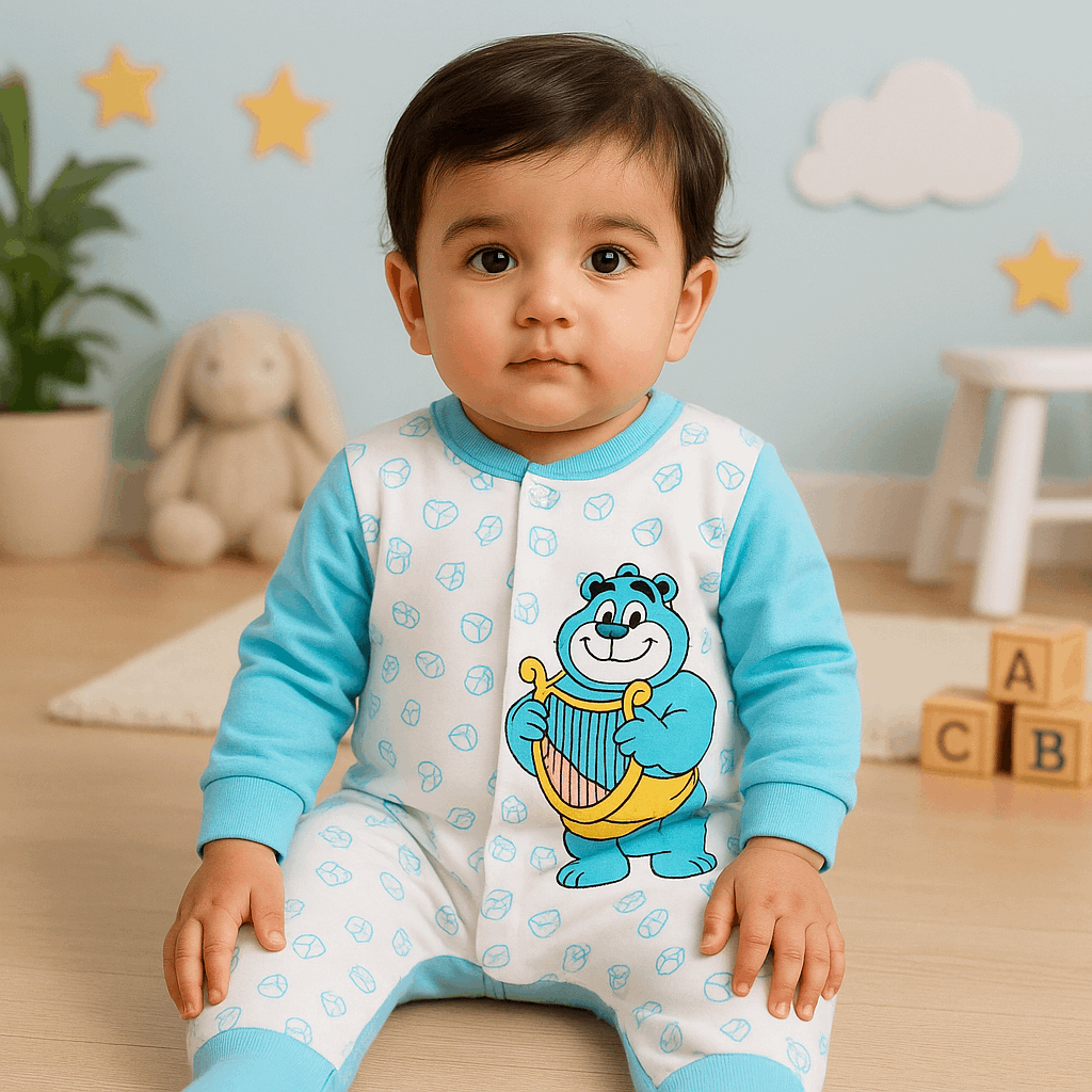 Snuggles & Smiles – The Happy Bear Jammy (6M to 2Y)